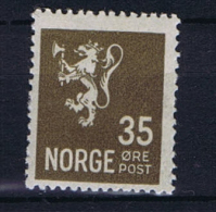 Norway: 1927 Mi Nr  128 A  MH/* - Ongebruikt