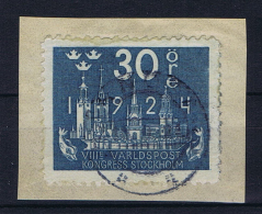 Sweden 1924  , Mi 149 W B  Used - Gebruikt