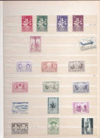 België, Catalogusnrs. 1008-1024 - 1951-1960