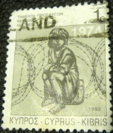 Cyprus 1992 Refugee Fund 1c - Used - Gebraucht