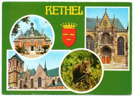 CP, 08, RETHEL, Multivues, Ecrite En 1991 - Rethel