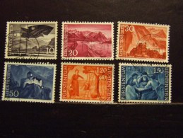 LIECHTENSTEIN  1959 VEDUTE USATO - Used Stamps