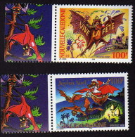 New Caledonia / Christmas / Bats - Unused Stamps