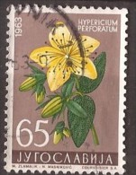 1963 X JUGOSLLAVIJA JUGOSLAWIEN FLORA FIORI USED - Used Stamps