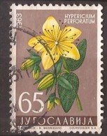 1963 X JUGOSLLAVIJA JUGOSLAWIEN FLORA FIORI USED - Usados