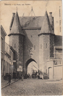 Ninove -  La Porte Aux Vaches, 1906, Animé - Ninove