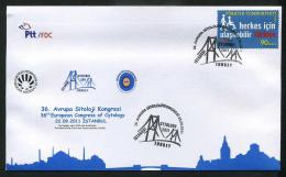 TURKEY 2011 FDC - 36th European Congress Of Cytology, Istanbul, Sept. 22. - FDC