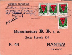 01027 Cartade Cote D'Ivore A Nantes - Lettres & Documents