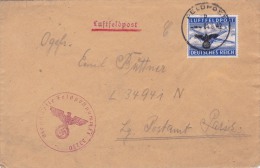 01072 Carta Lufteldpost A Paris 1942 - Andere & Zonder Classificatie