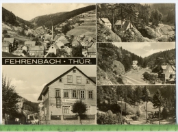 Fehrenbach, Großformat 21x14,7 Cm,1970/1980 Verlag: VEB Bild Und Heimat , POSTKARTE Erhaltung: I-II - Masserberg