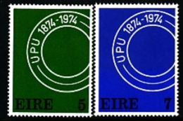 IRELAND/EIRE - 1974  UNIVERSAL POSTAL UNION  SET  MINT NH - Ungebraucht