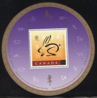 Canada - 1999 Year Of Rabbits Block MNH__(TH-6434) - Blocks & Kleinbögen