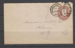 Entier Postal De 1885 Vers Albany - ...-1900