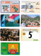 Lot Van 7 Telefoonkaarten Nederland, Telfort, Griekenland - [7] Collections
