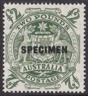 Australia 1948 Arms 2 Pound  Specimen Mint - Nuevos