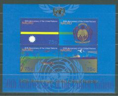 Nauru - 1995 UNO Block MNH__(TH-9608) - Nauru
