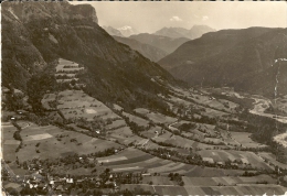 CPSM 74 DIGNY SAINT CLAIR Environs De THONES Vue Aérienne Le Fier Et Le Mont Blanc. - Dingy-Saint-Clair