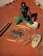 (pf 100) Australia - Aborigines Men And Tool - Aborigines
