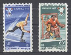 St.Pierre & Miquelon - 1968 Grenoble MNH__(TH-10114) - Ungebraucht