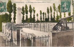 CHAMPIGNY LE MONUMENT DE LA DEFENSE 1870 71 - Champigny