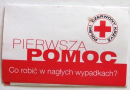 DEPLIANT CROIX ROUGE POLOGNE POLSKI CZERWONY KRZYZ - Autres & Non Classés