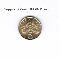 SINGAPORE    5  CENTS  1995  (KM # 49) - Singapore