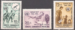 TURKEY..1961..Michel # 1827-1829...MNH. - Neufs