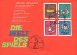 Germany / Berlin  - Mi-Nr 348/351 FDC (X513)- - 1948-1970