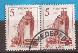 1961 X  JUGOSLAVIJA JUGOSLAWIEN  NAVE CANCELATION  SMEDEREVO  SERBIA     USED - Gebruikt