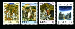 IRELAND/EIRE - 1988 CHRISTMAS  SET MINT NH - Neufs