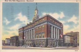 Maryland Hagerstown New City Hall 1949 - Hagerstown