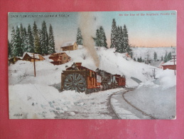 Idaho--Snow Plow Ready To Clear A Track--not Mailed--PJ 239 - Sonstige & Ohne Zuordnung