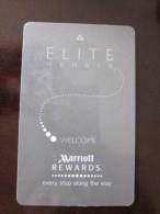 Hotel Key Card,Marritt Rewards, Elite Member - Non Classés