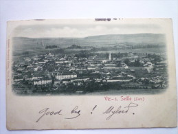 VIC-sur-SEILLE  (Moselle)  :  Vue Générale  1899 - Vic Sur Seille