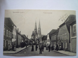 SAARALBEN  (Lothringen)  :  PANKRATIUSSTRASSE   1907 - Sarralbe