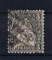 Switserland/Schweiz:  1862 Mi 21  Used - Gebraucht