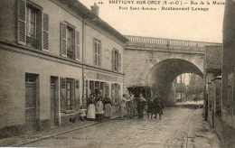 BRETIGNY SUR ORGE  Rue De La Mairie Pont Saint Antoine Restaurant Lesage - Bretigny Sur Orge