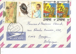 Zaire ( Lettre Par Avion  De 1984 De Isiro Vers La Belgique à Voir) - Gebruikt