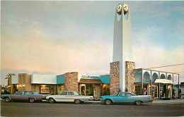 210847-Arizona, Scottsdale, McGee's Indian Museum, Clock Tower Building, 60s Cars - Scottsdale