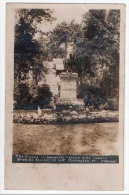 Burlington, The Statue Of Lafayette Strewn With Flowers, Bastille Day, July 14 1918, CH. Bessey, R. P., Carte-photo - Burlington