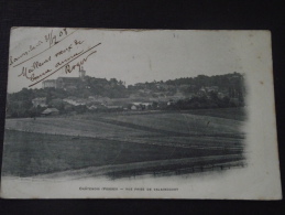 CHÂTENOIS (Vosges) - Vue Prise De Valaincourt - Carte "précurseur" - Voyagée Le 31 Décembre 1908 - Chatenois