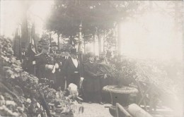 CARTE PHOTO : PERSONNALITES POLITIQUE ET MILITAIRE FUNERAILLE ENTERREMENT ? - Figuren