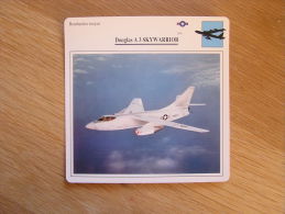 DOUGLAS A 3 Skywarrior Bombardier Moyen  USA  FICHE AVION Avec Description    Aircraft Aviation - Aviones