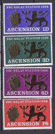 Ascension1966:Yvert109-12mnh** - Ascensión