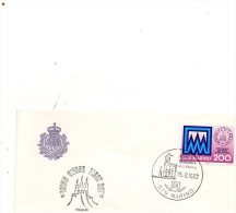 1982 LETTERA S. MARINO - Lettres & Documents