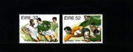 IRELAND/EIRE - 1995  WORLD CUP RUGBY CHAMPIONSHIP  SET  MINT NH - Nuovi