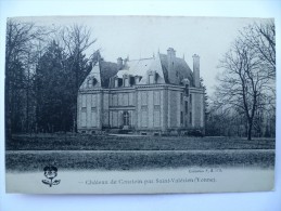 89 : Château De Courtoin Par Saint-Valérien - Plan Inhabituel - (n°544) - Saint Valerien