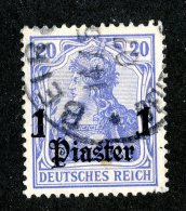(1619)  Turkey 1905  Mi.38  (o)  Catalogue  € 2.00 - Deutsche Post In Der Türkei