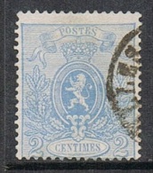 BELGIQUE N°24 - 1866-1867 Petit Lion (Kleiner Löwe)