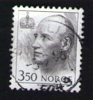 NORVEGE Oblitération Ronde Used Stamp King Roi Harald V 3,50 - Used Stamps